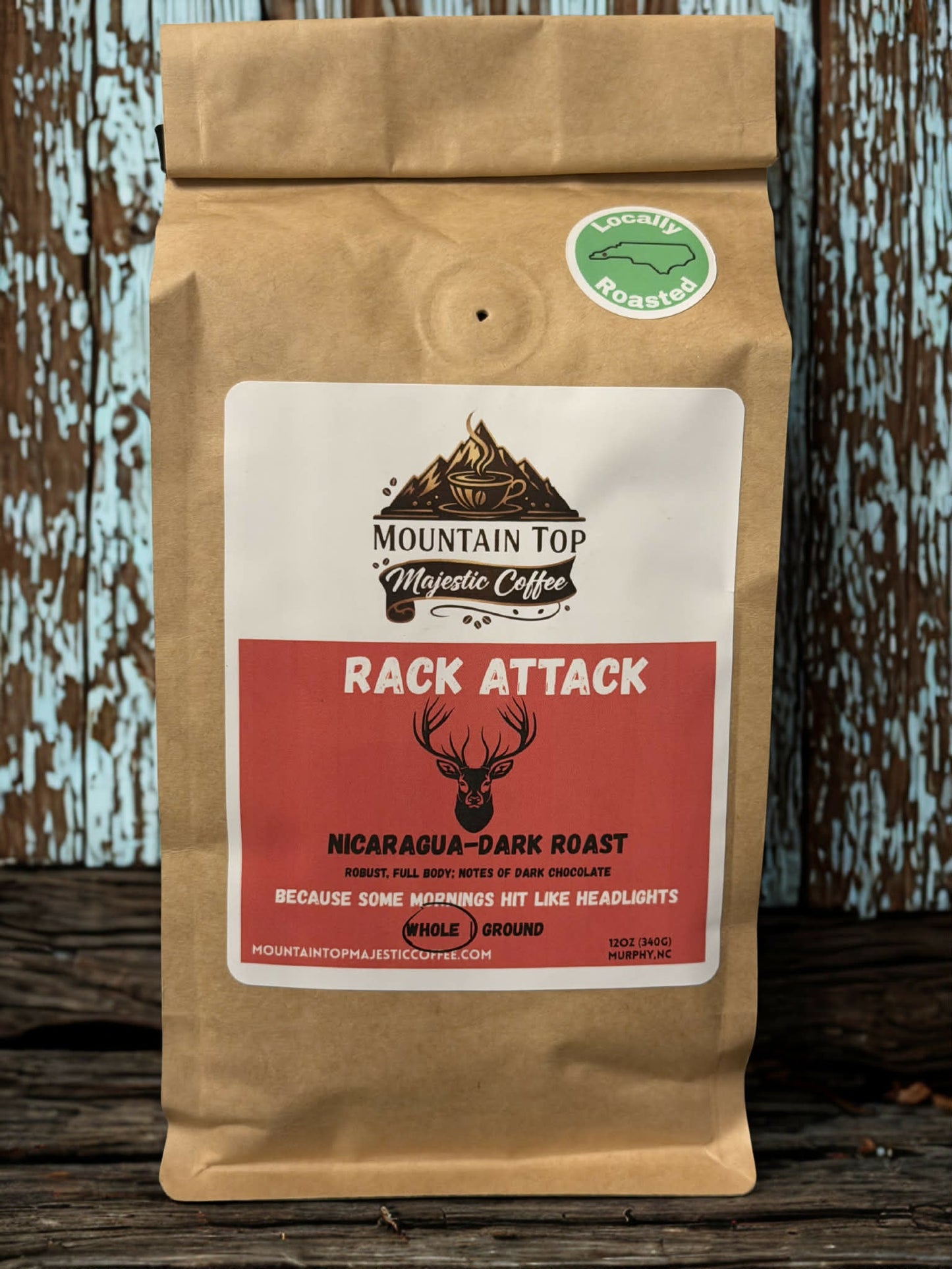 Rack Attack - Mountain Top Majestic Coffee llc