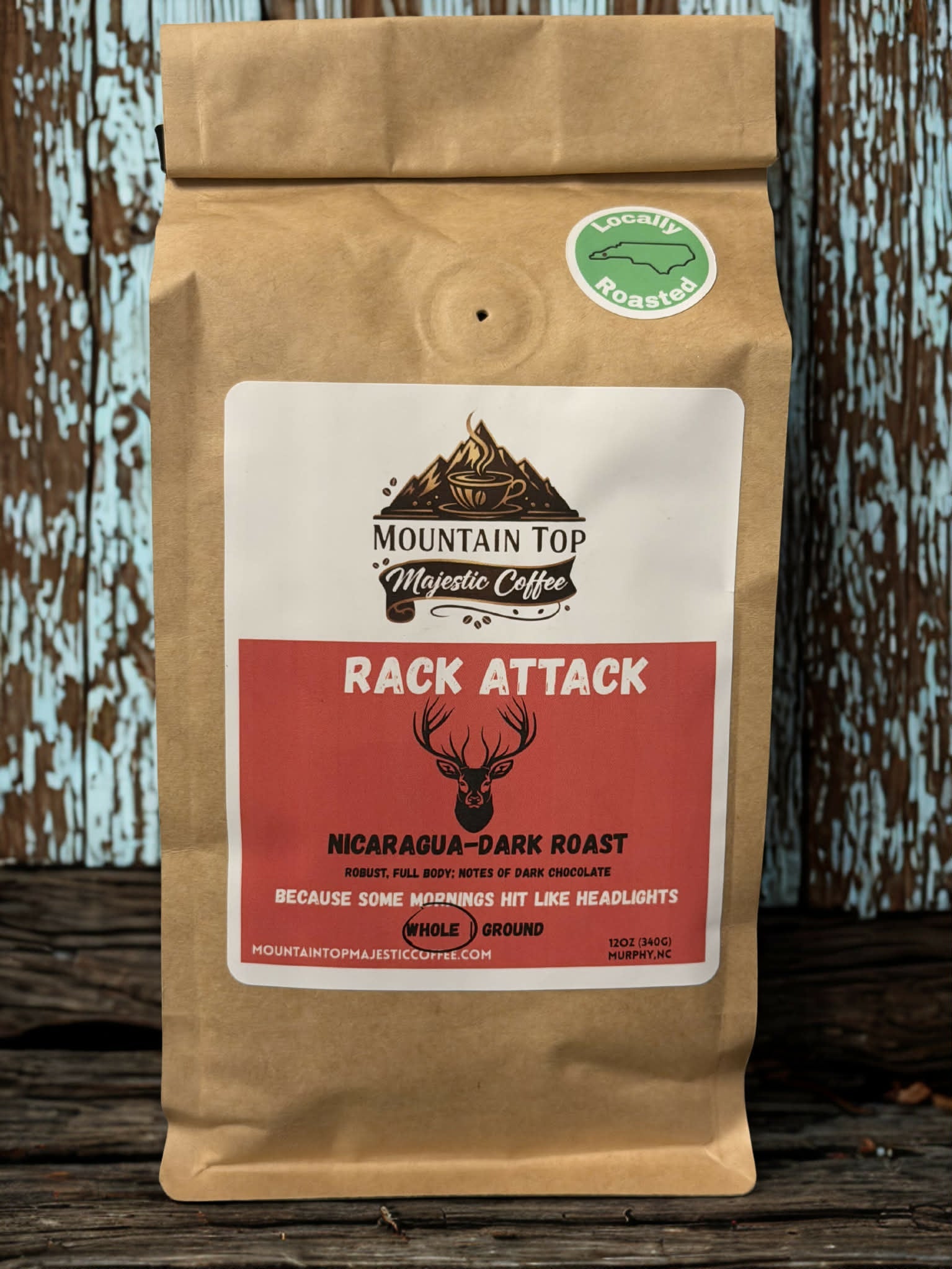 Rack Attack - Mountain Top Majestic Coffee llc